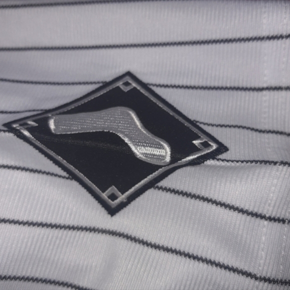 NEW Michael Jordan Barons Jersey Pinstripe Mens - Picture 7 of 7